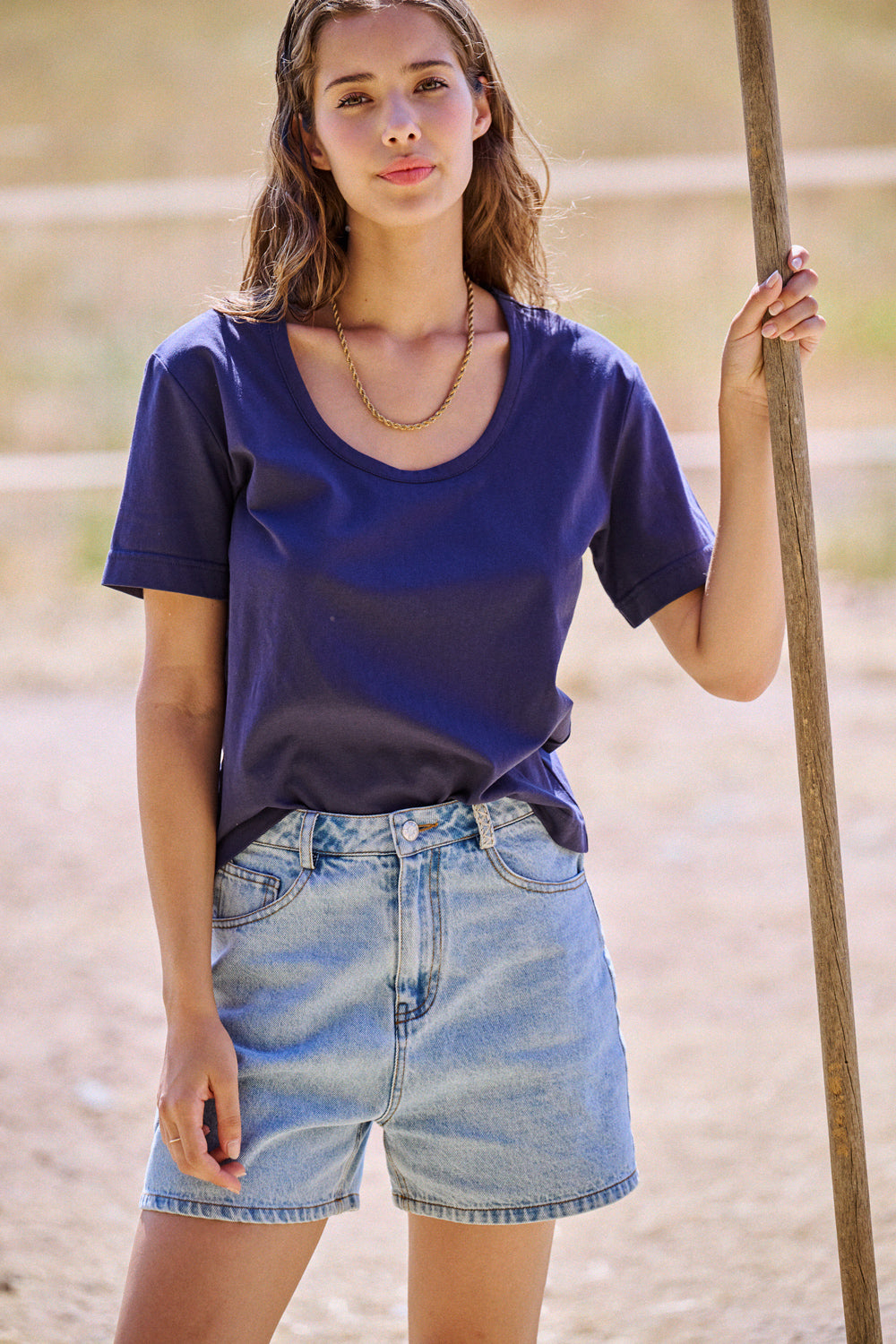 Sauveur Denim Short
