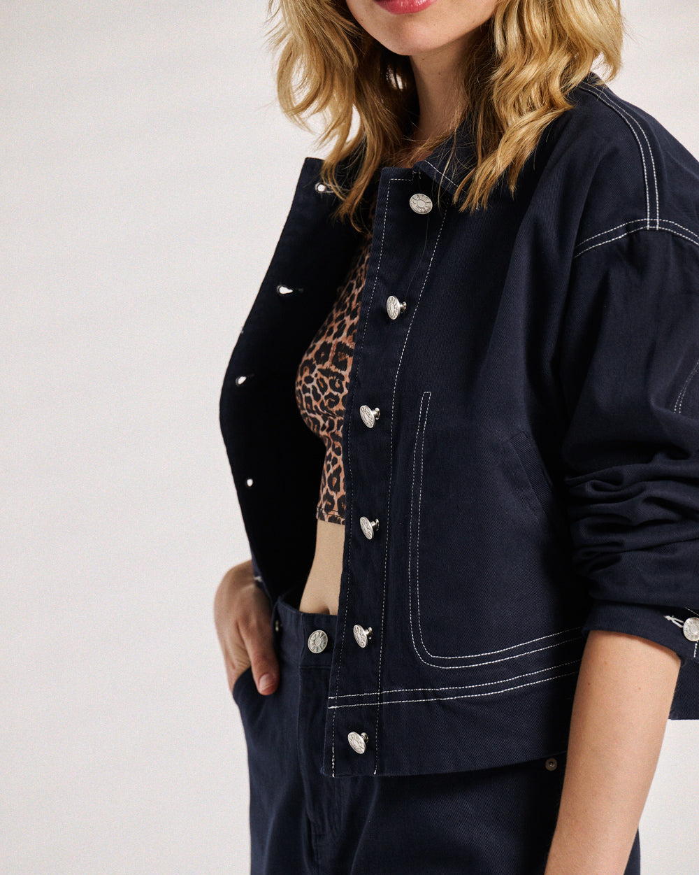 Veste Viky bleu marine