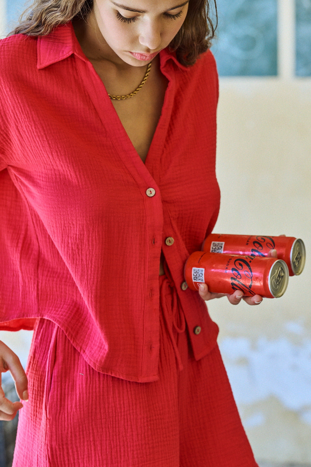 Red cherry outfit