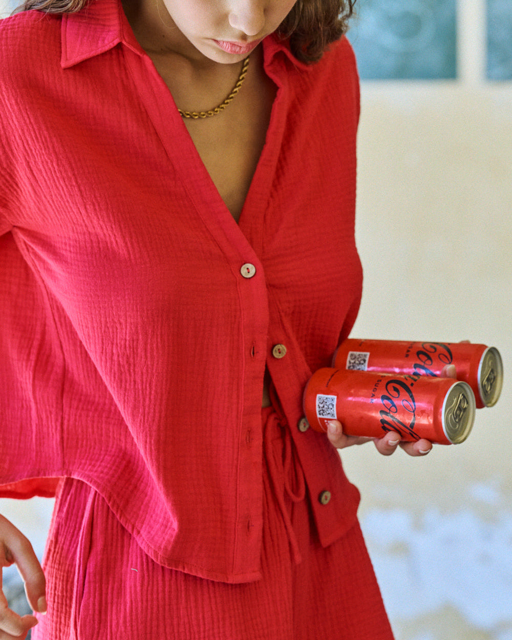 Red cherry outfit