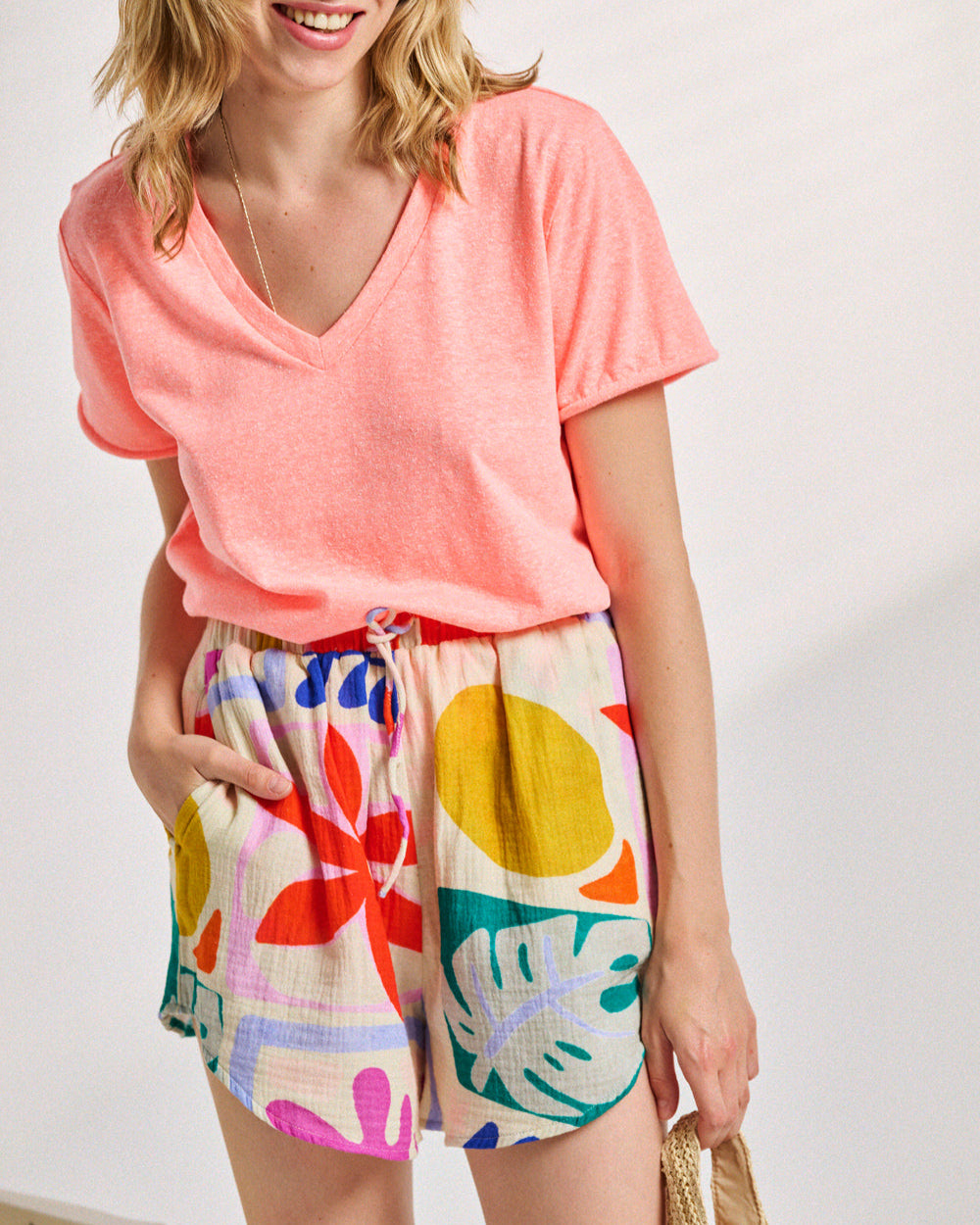 Short Solene • Botanique écru