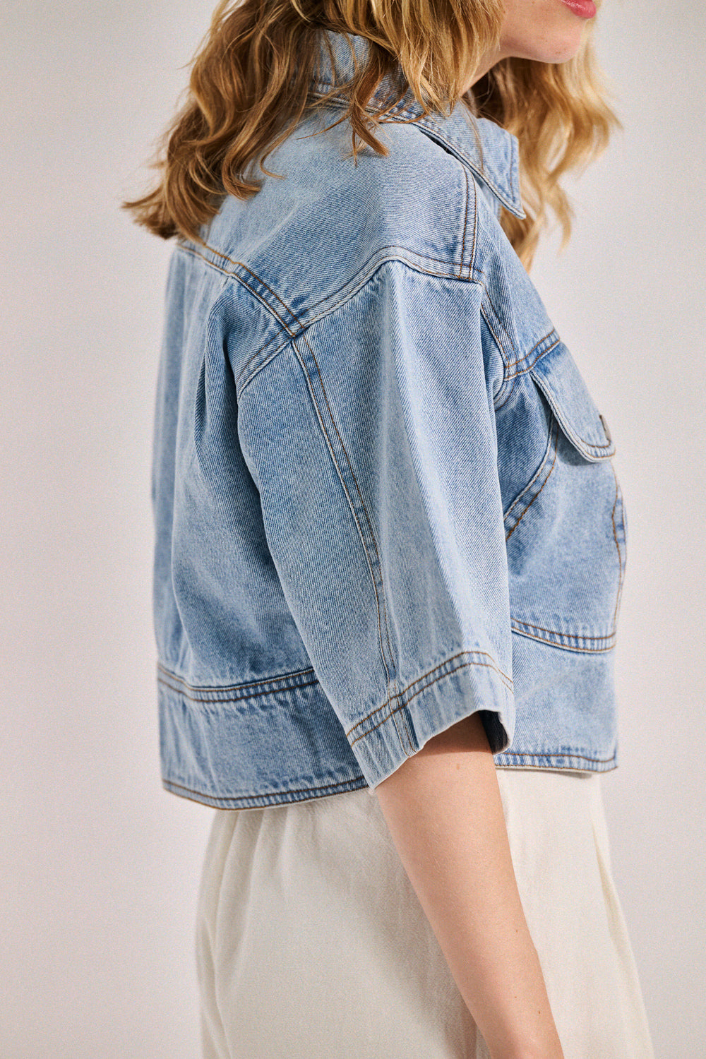 Veste en jean Vahe