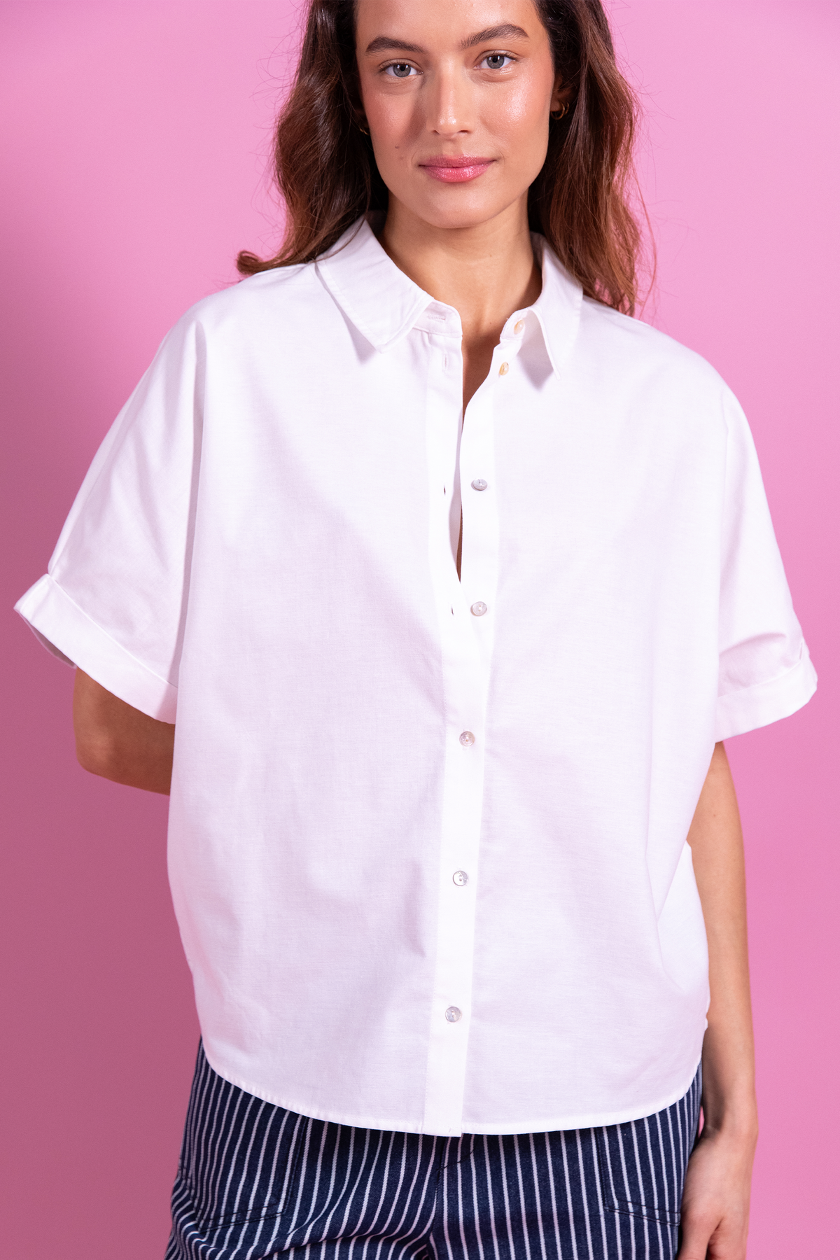 Carine white shirt
