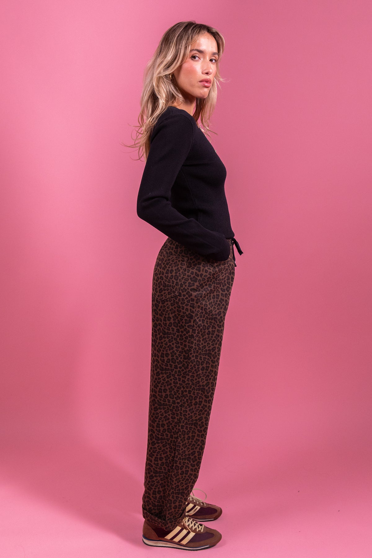 Pantalon Primo léopard