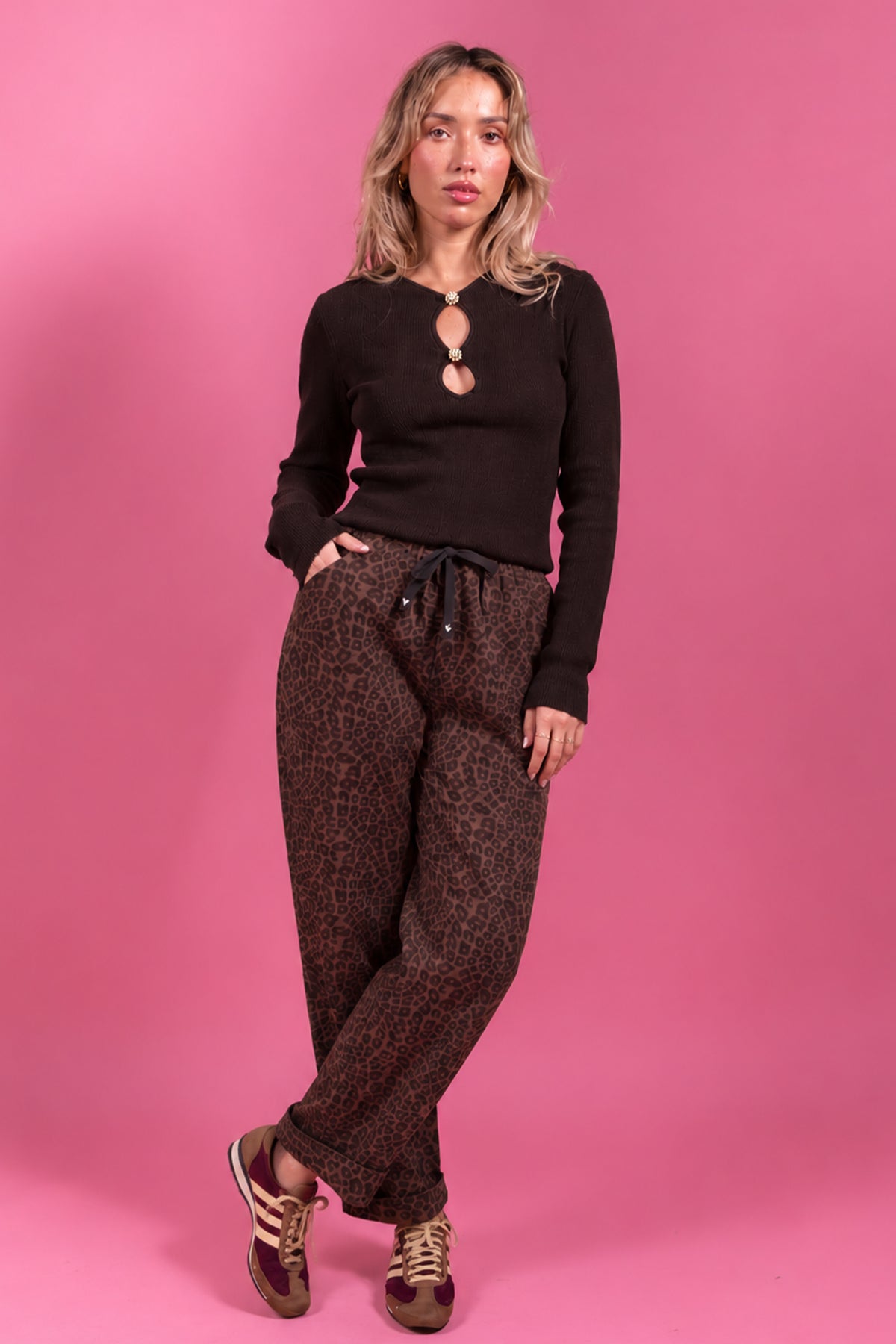 Top Marietta marron