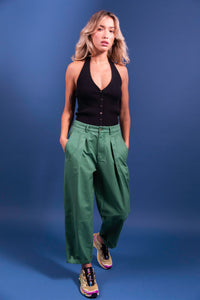 Pantalon Patrice vert
