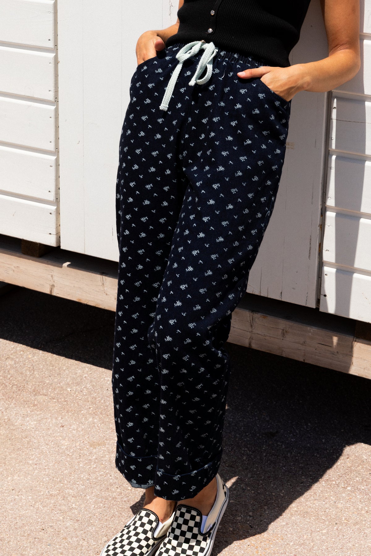Pantalon Primo en jean brut brossé