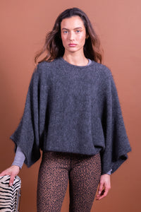 Pull Marceau gris anthracite