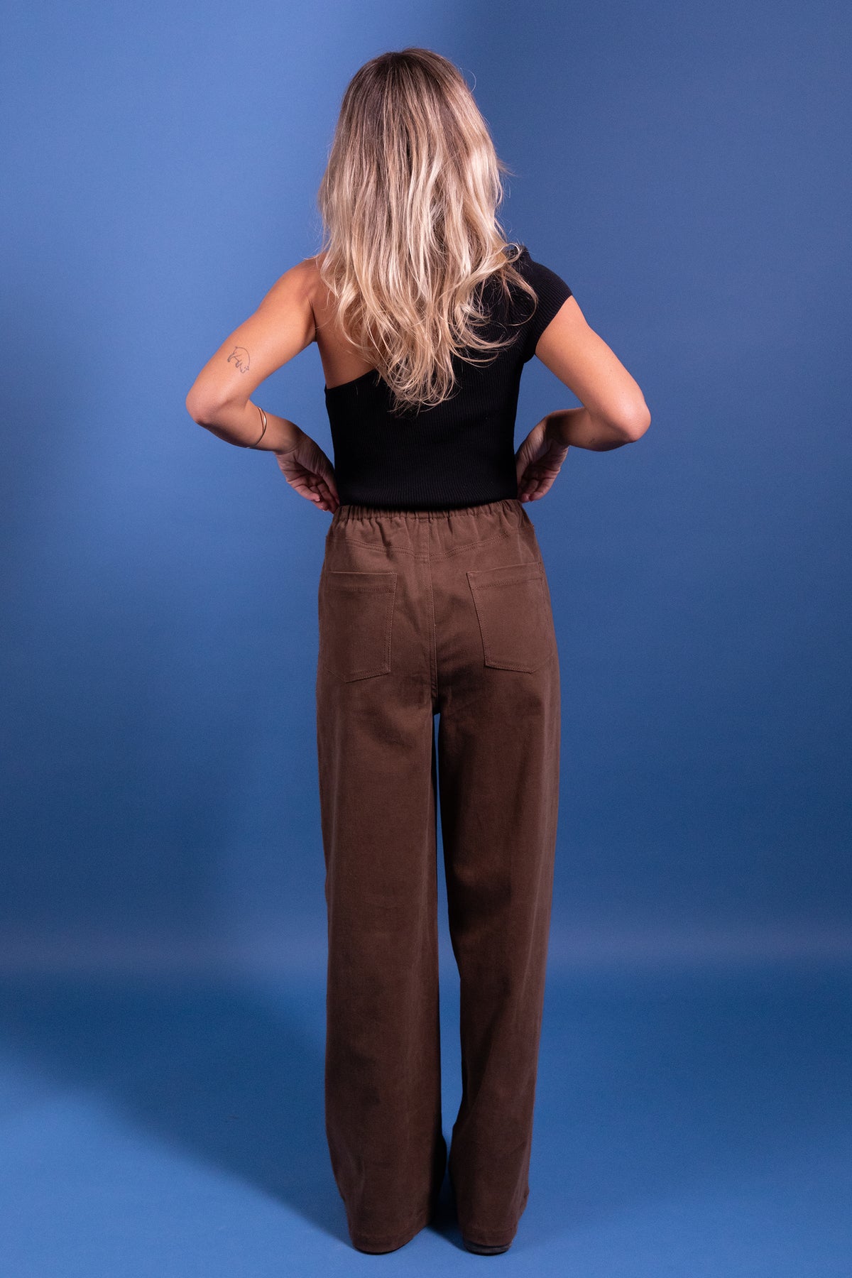 Pantalon Peria marron