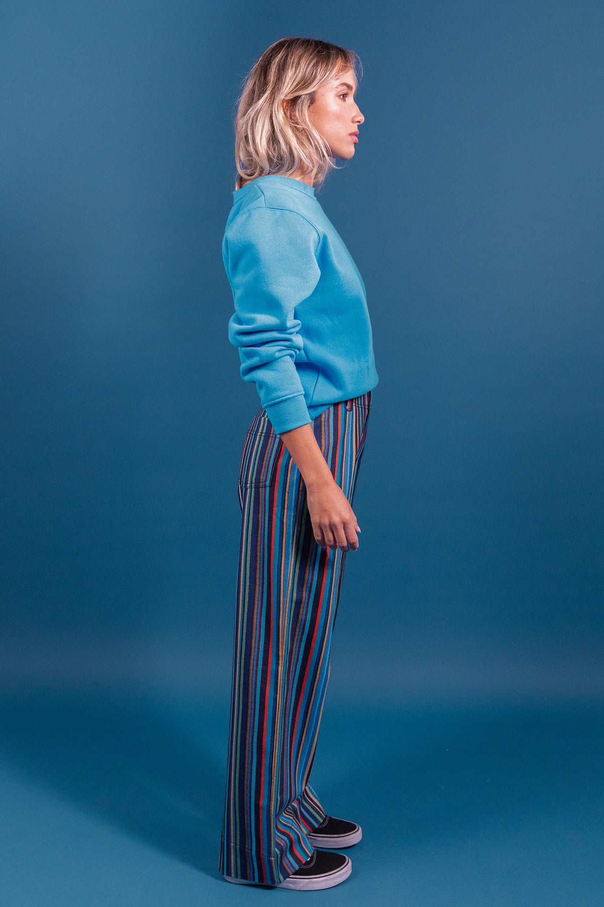 Sweat Nathalie bleu