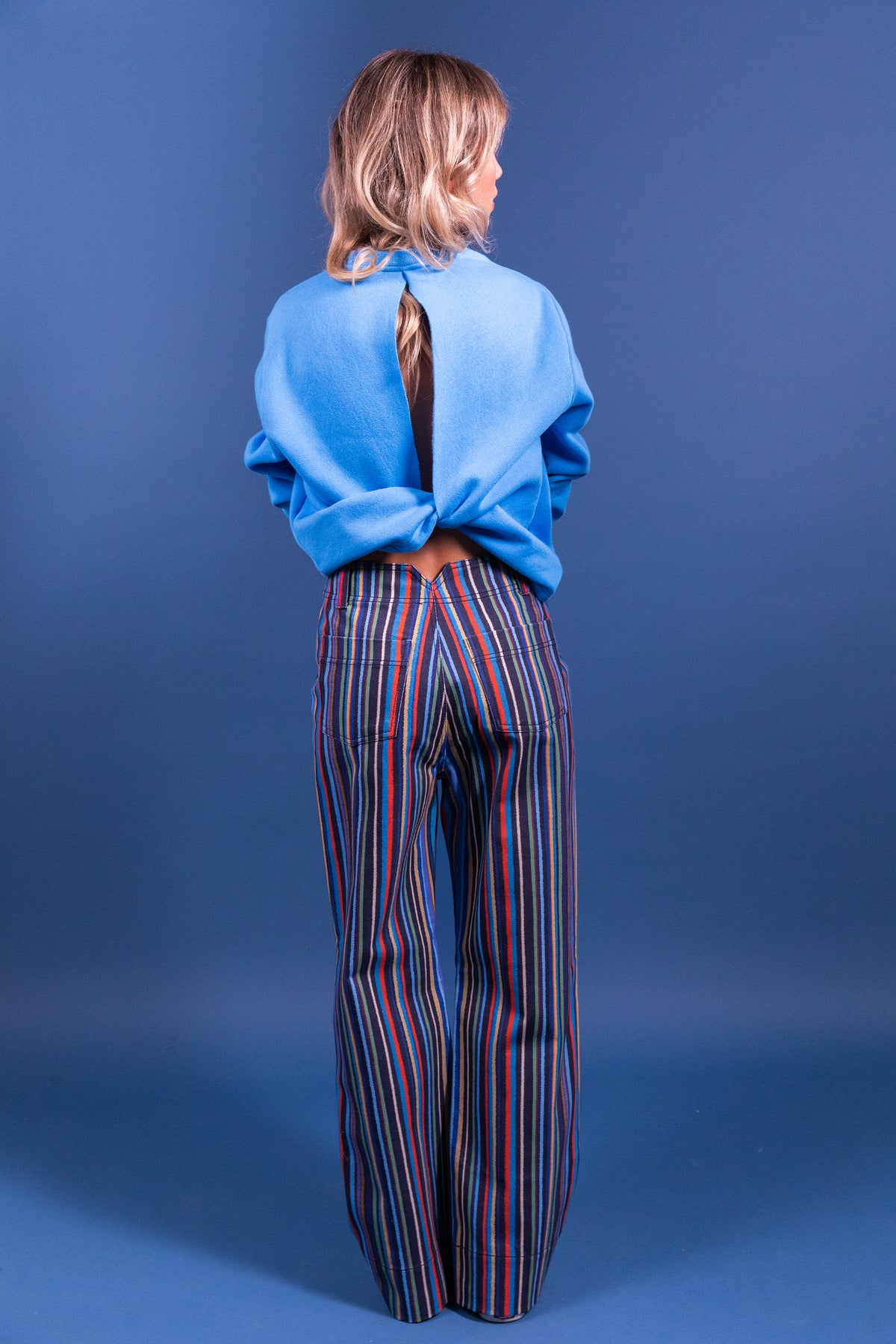 Pantalon Palot rayures multicolores