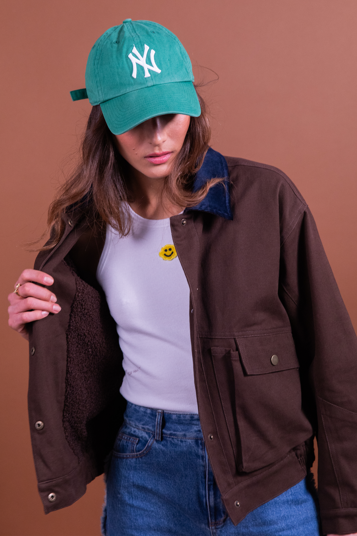 Veste Vesta maron