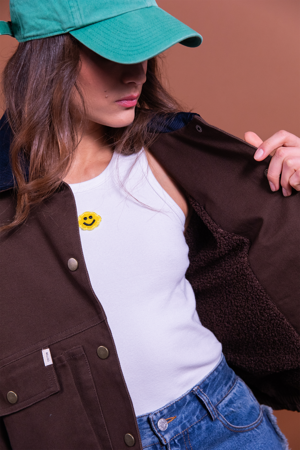 Veste Vesta maron