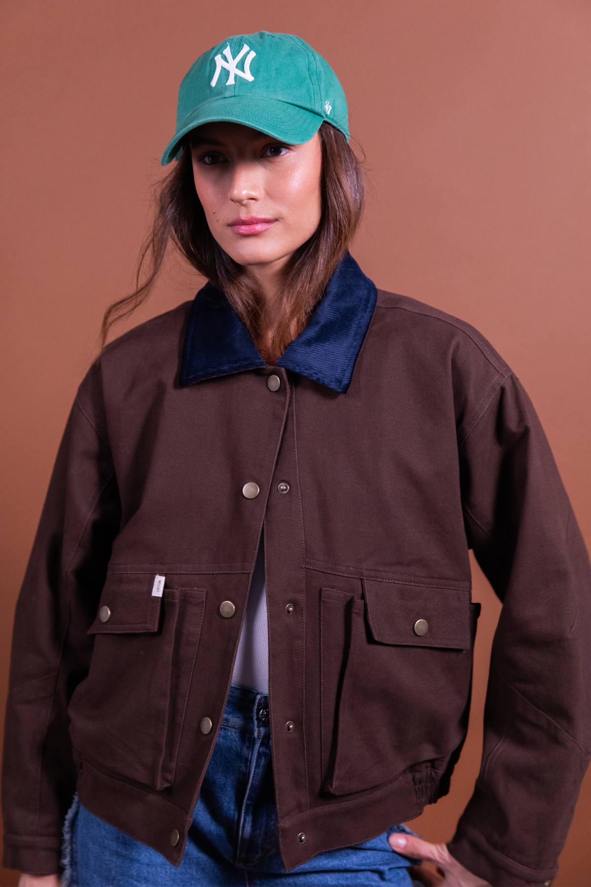 Veste Vesta maron