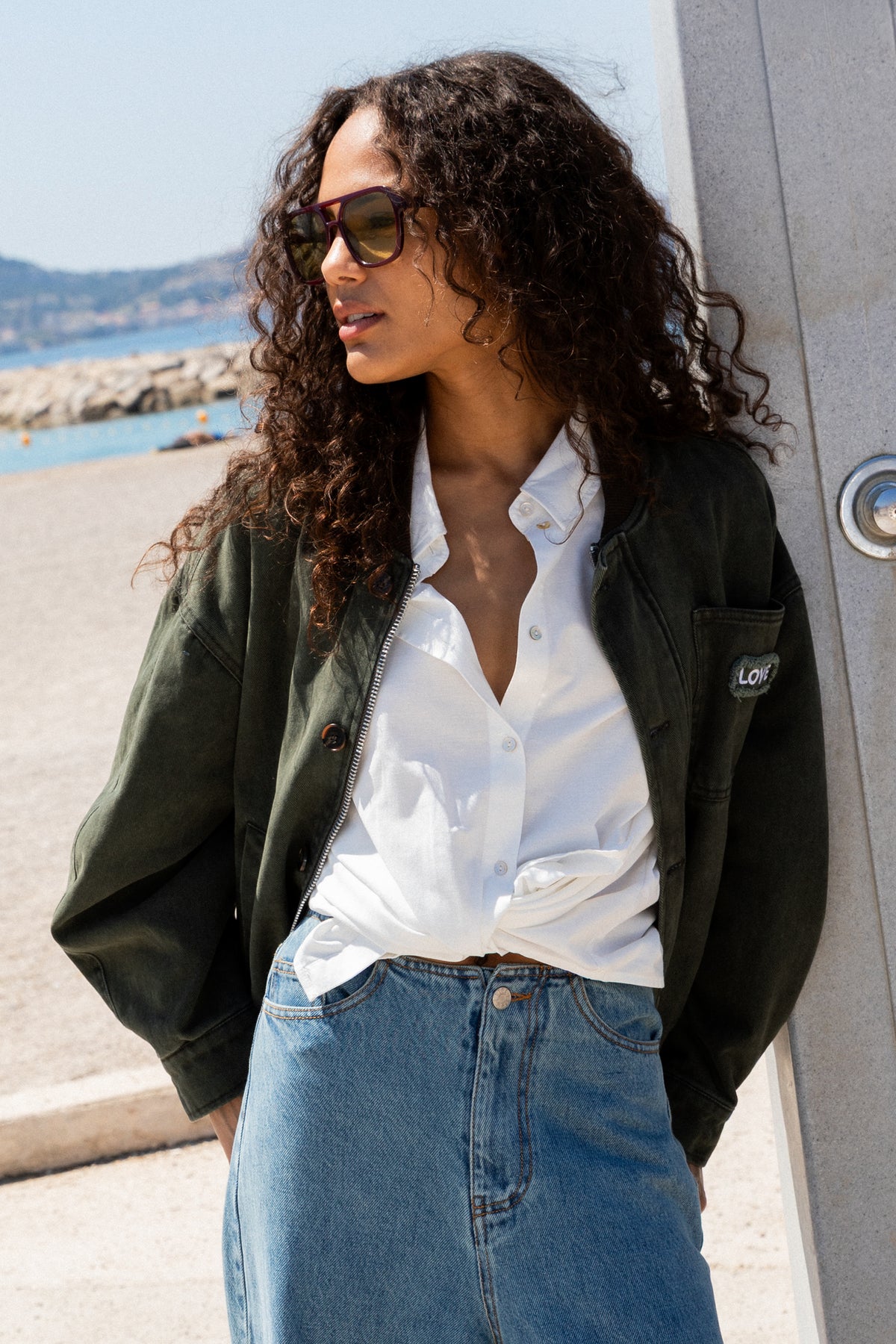 Chemise Cally blanche
