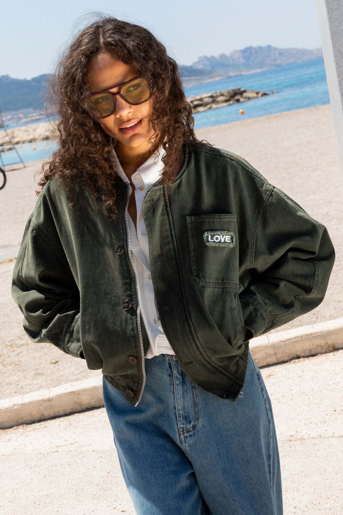 Veste Vivian kaki