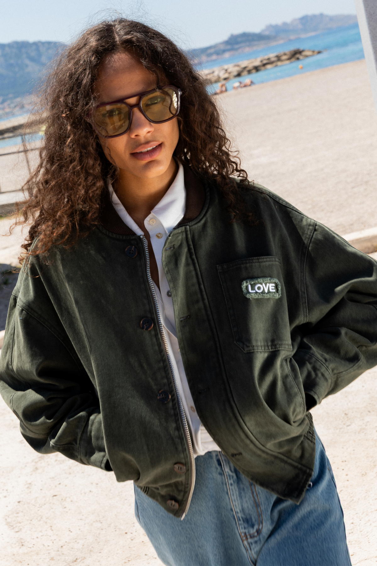 Veste Vivian kaki