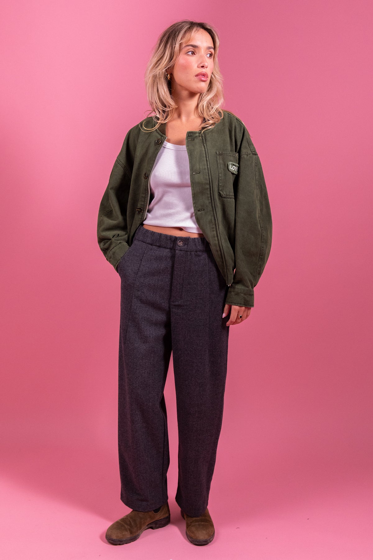 Veste Vivian kaki
