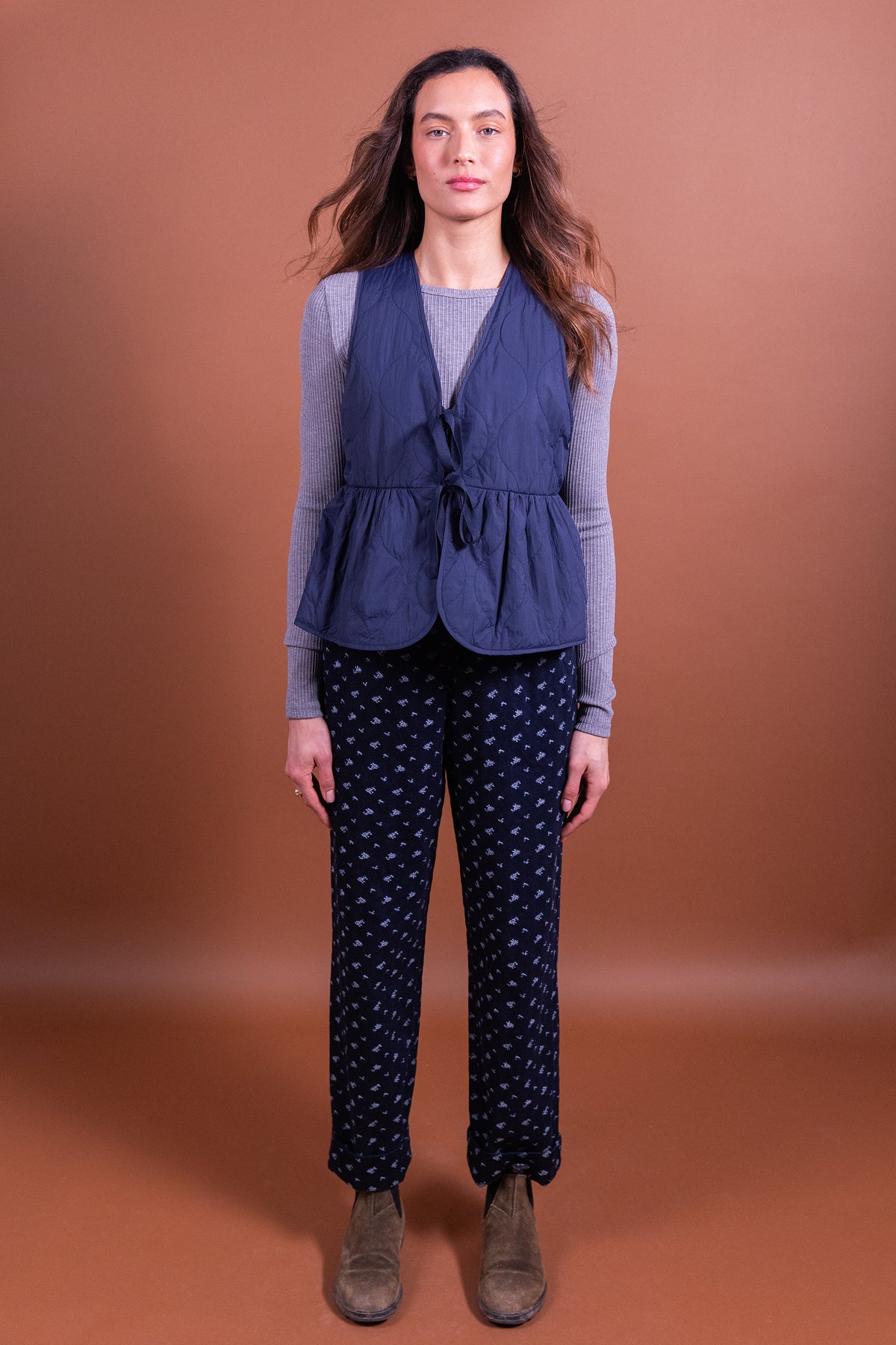 Veste Vassili bleue