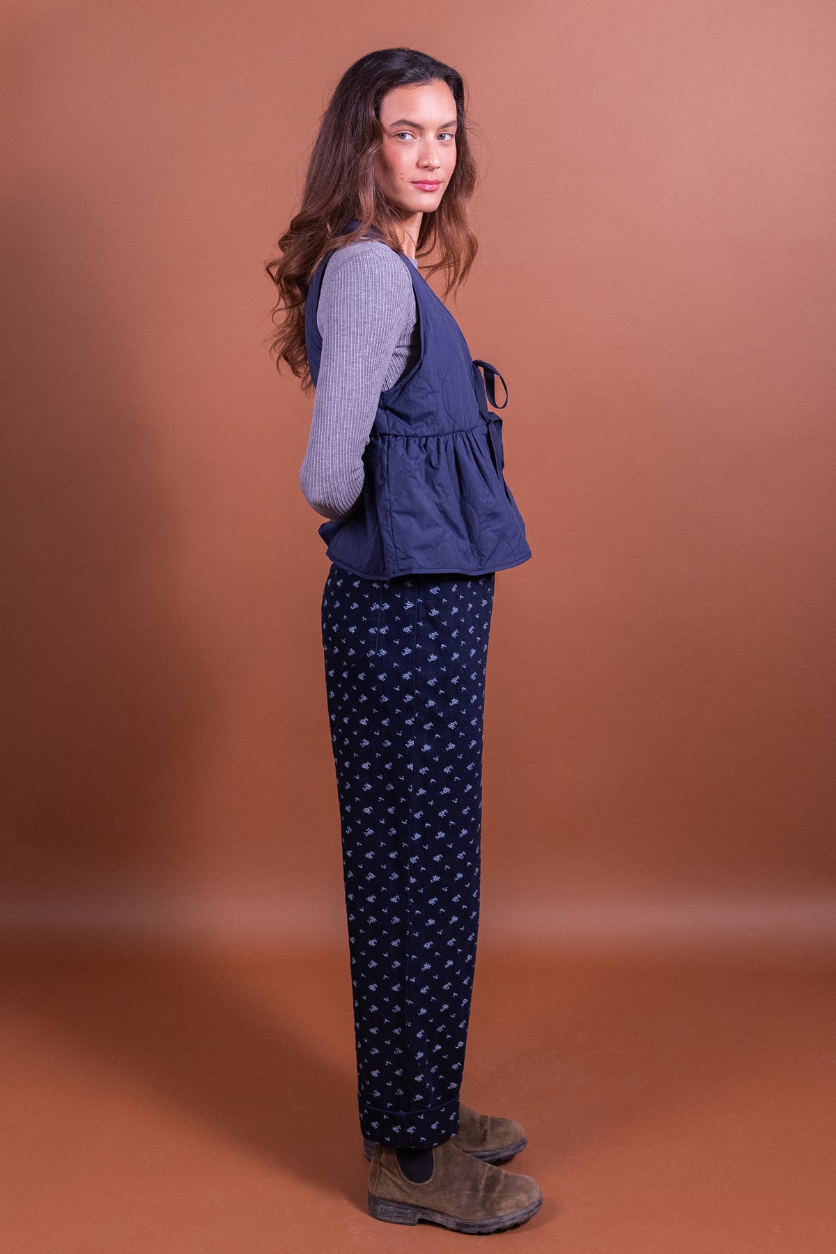 Veste Vassili bleue