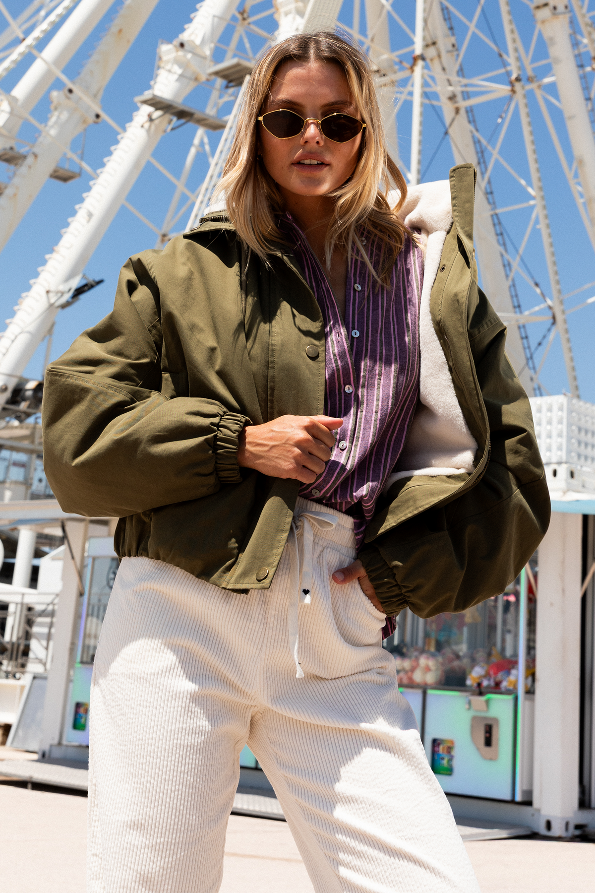 Parka Goose kaki