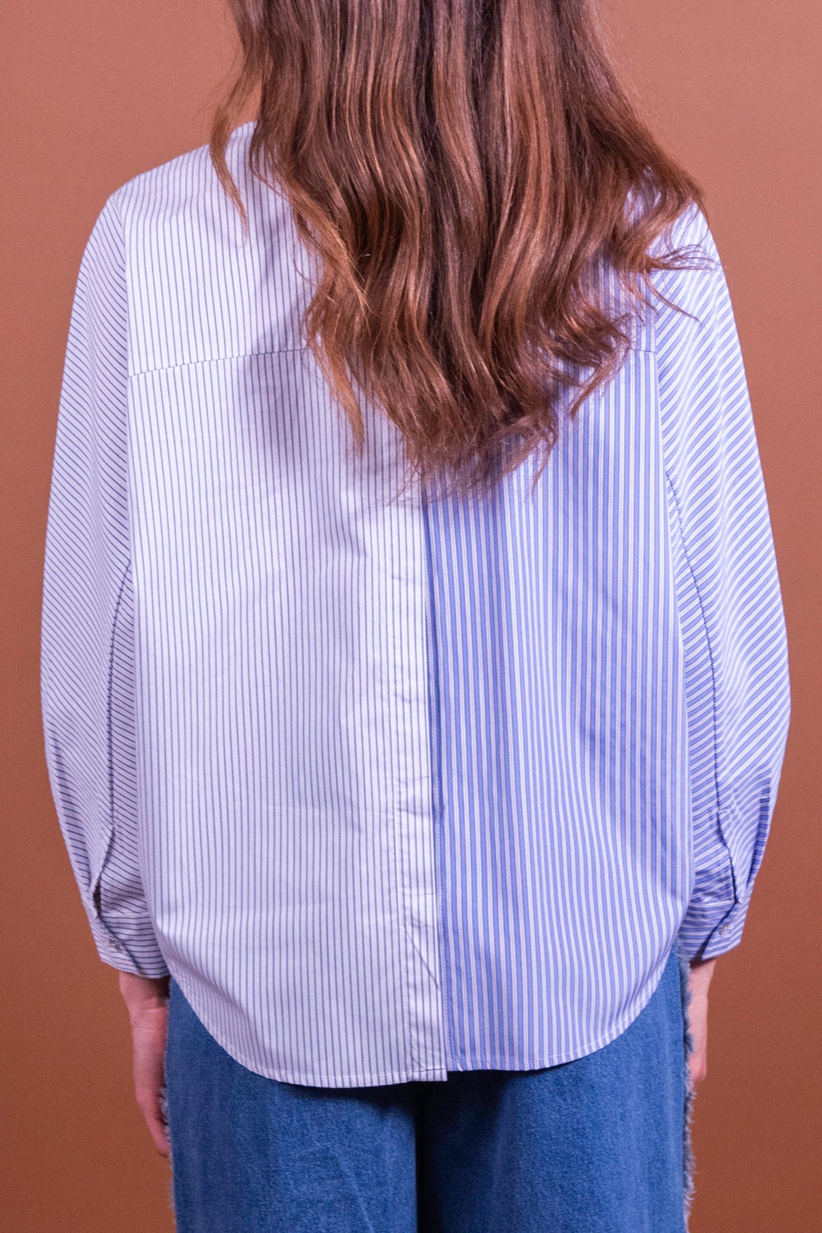 Cally blue striped shirt
