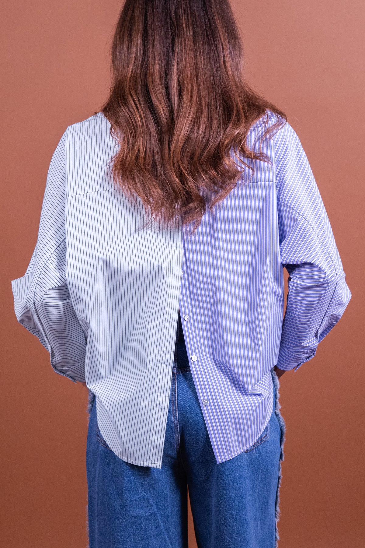 Chemise Cally rayures bleues