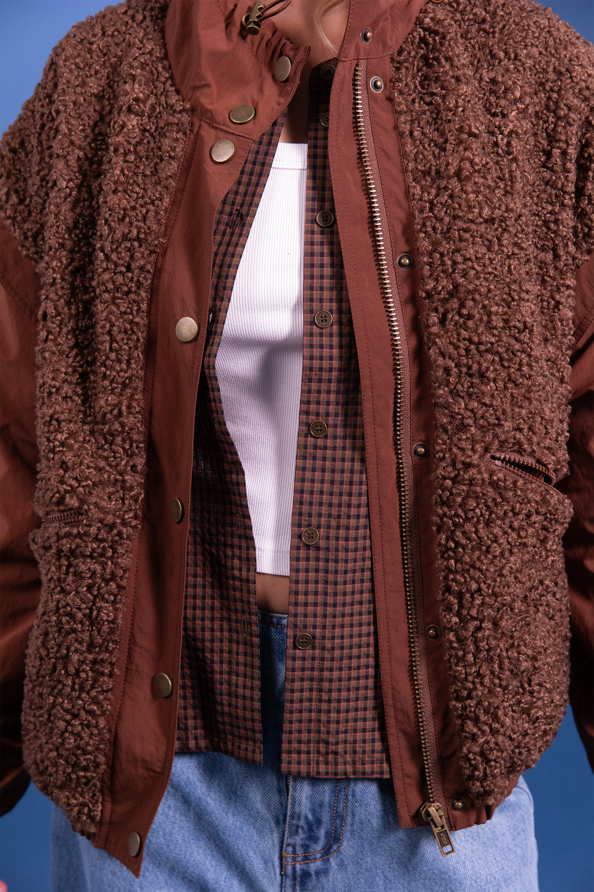 Veste Vladimir marron