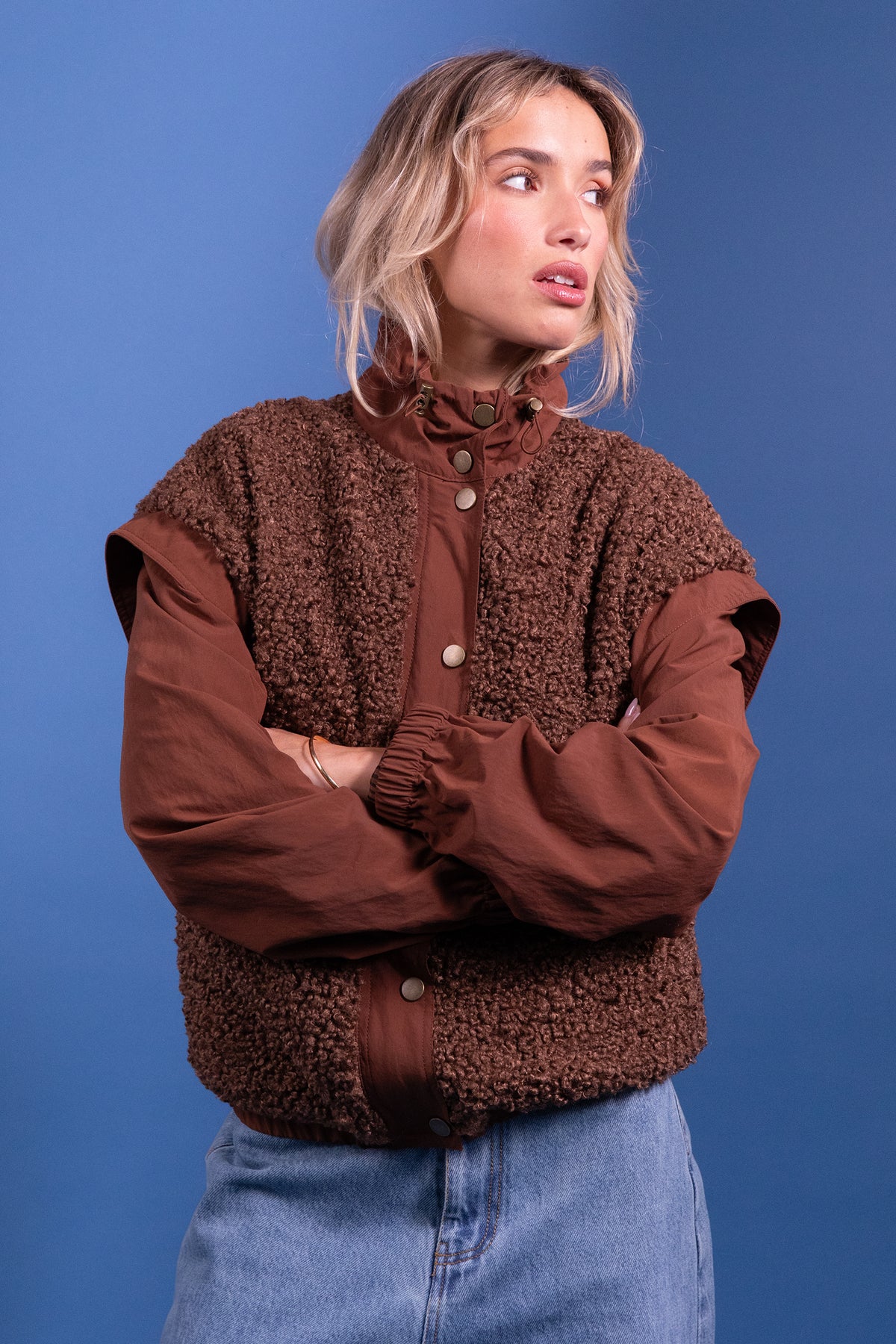 Veste Vladimir marron
