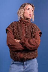 Veste Vladimir marron