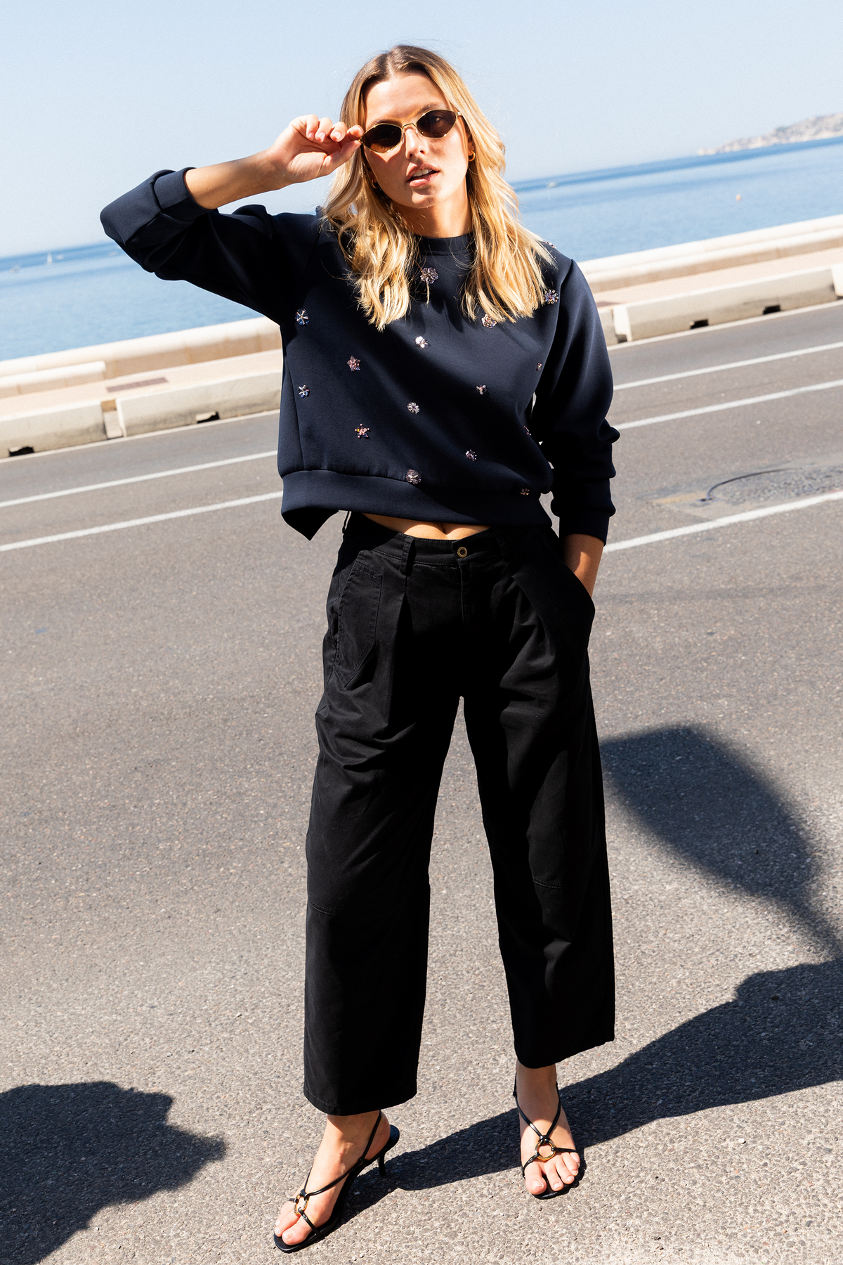 Pantalon Patrice noir