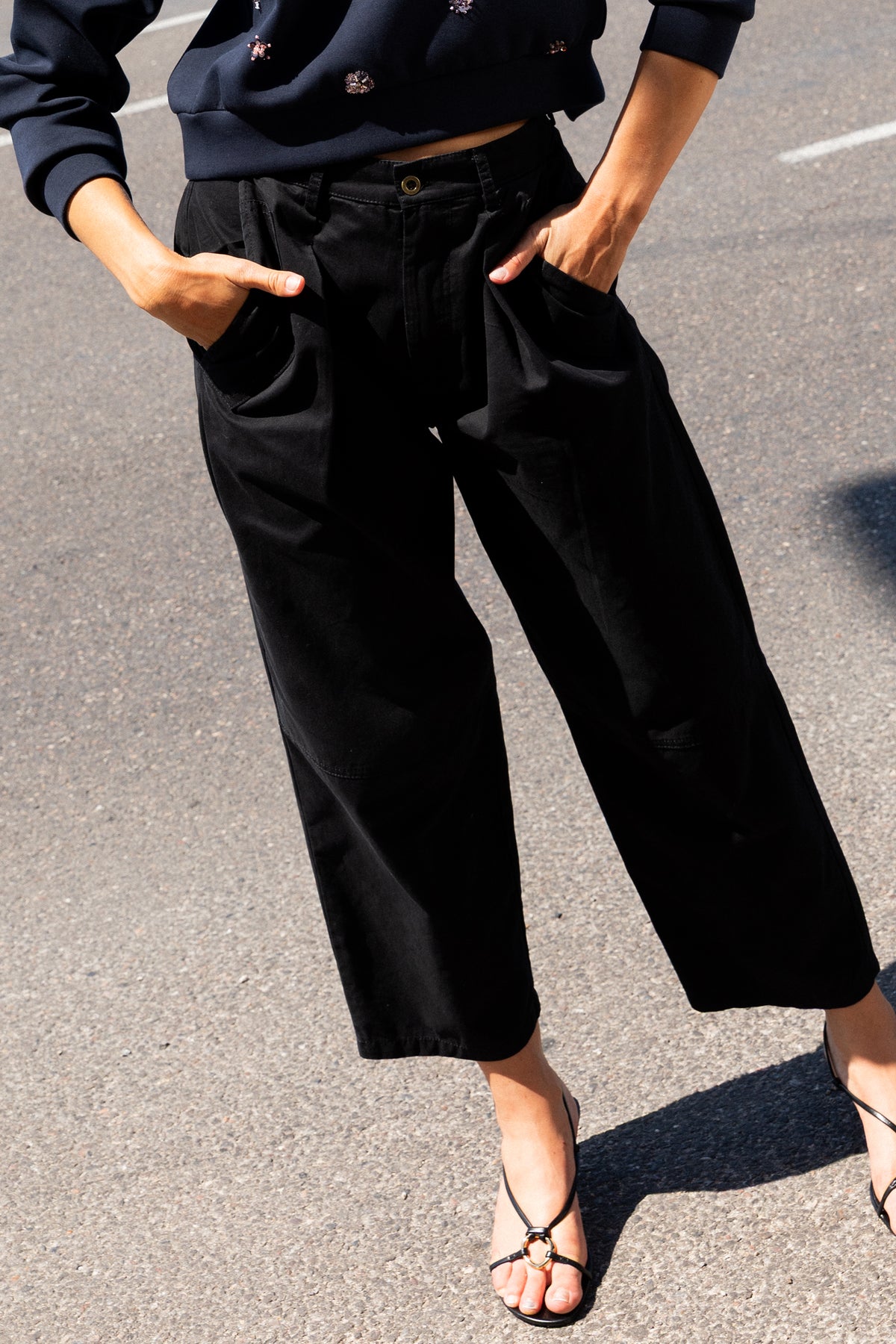 Pantalon Patrice noir