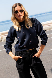 Sweat Neris bleu marine