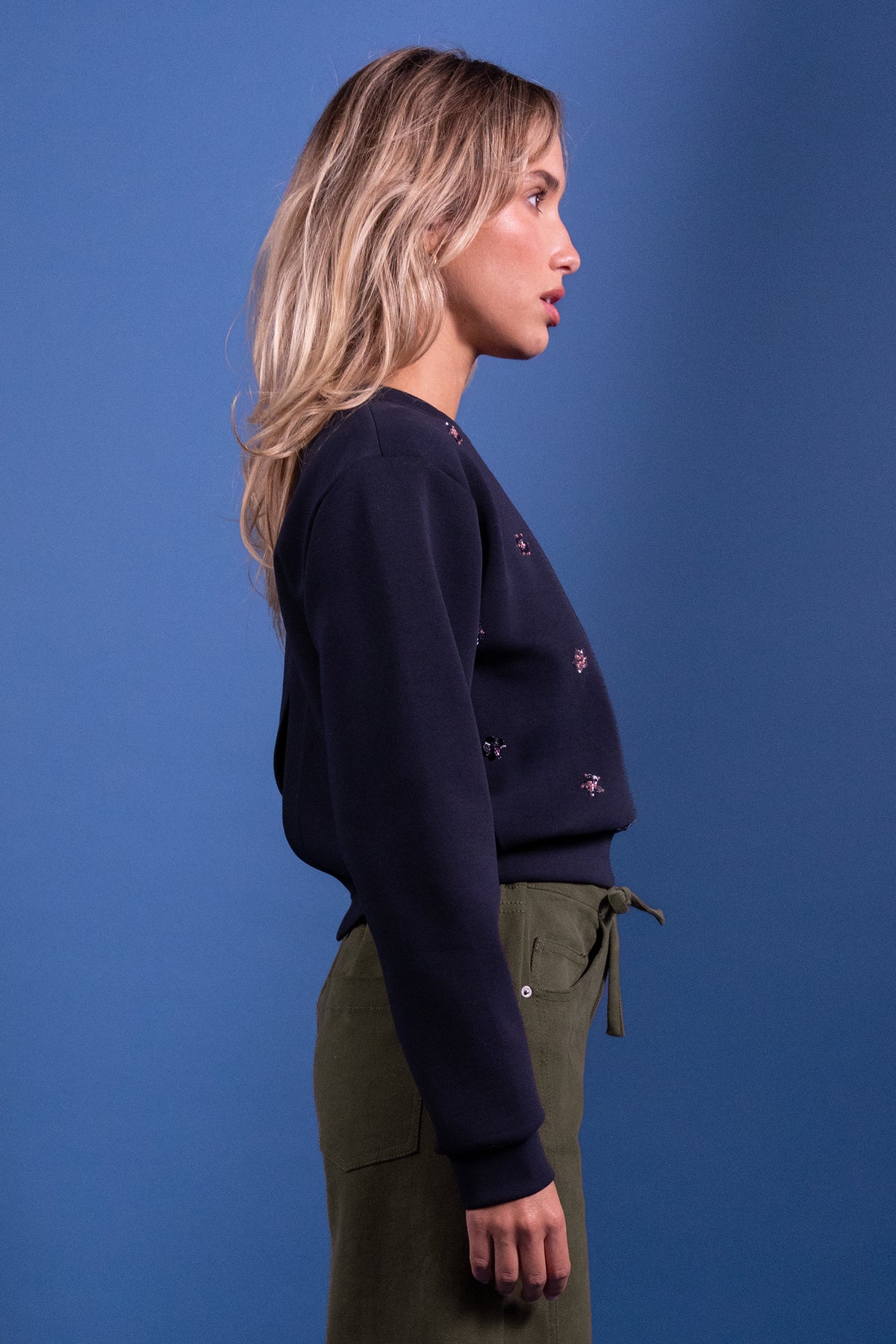 Sweat Neris bleu marine
