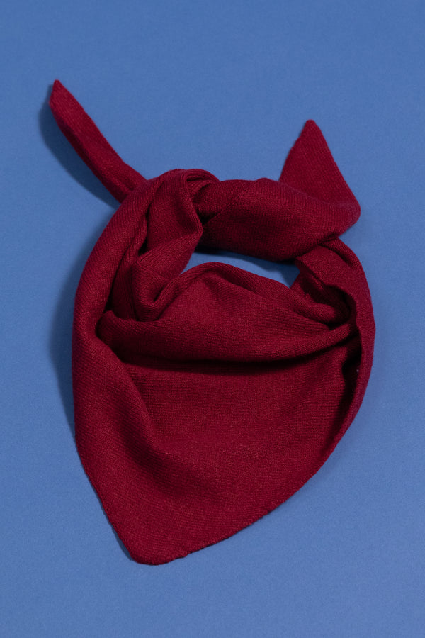 Foulard Adeline bordeaux