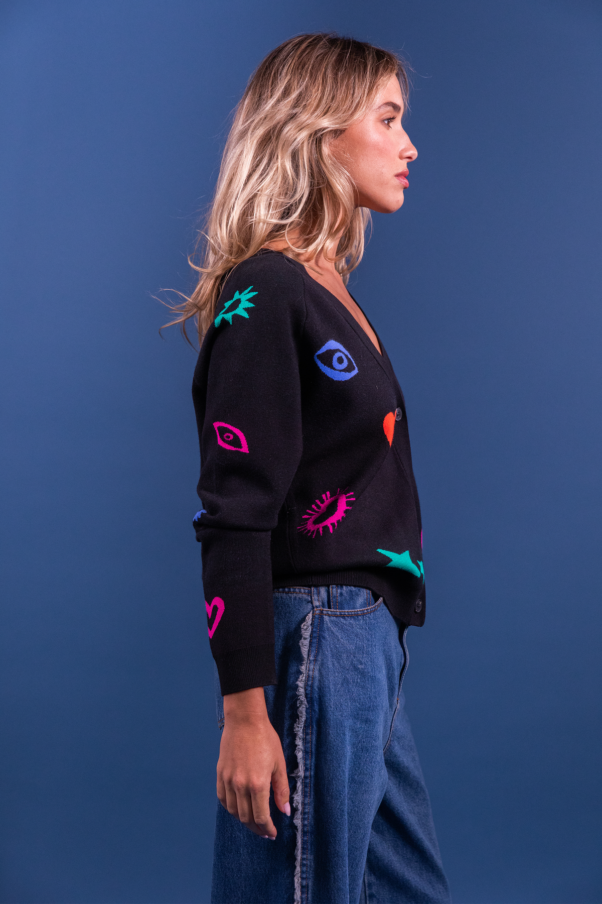 Gilet Mireio noir Charms