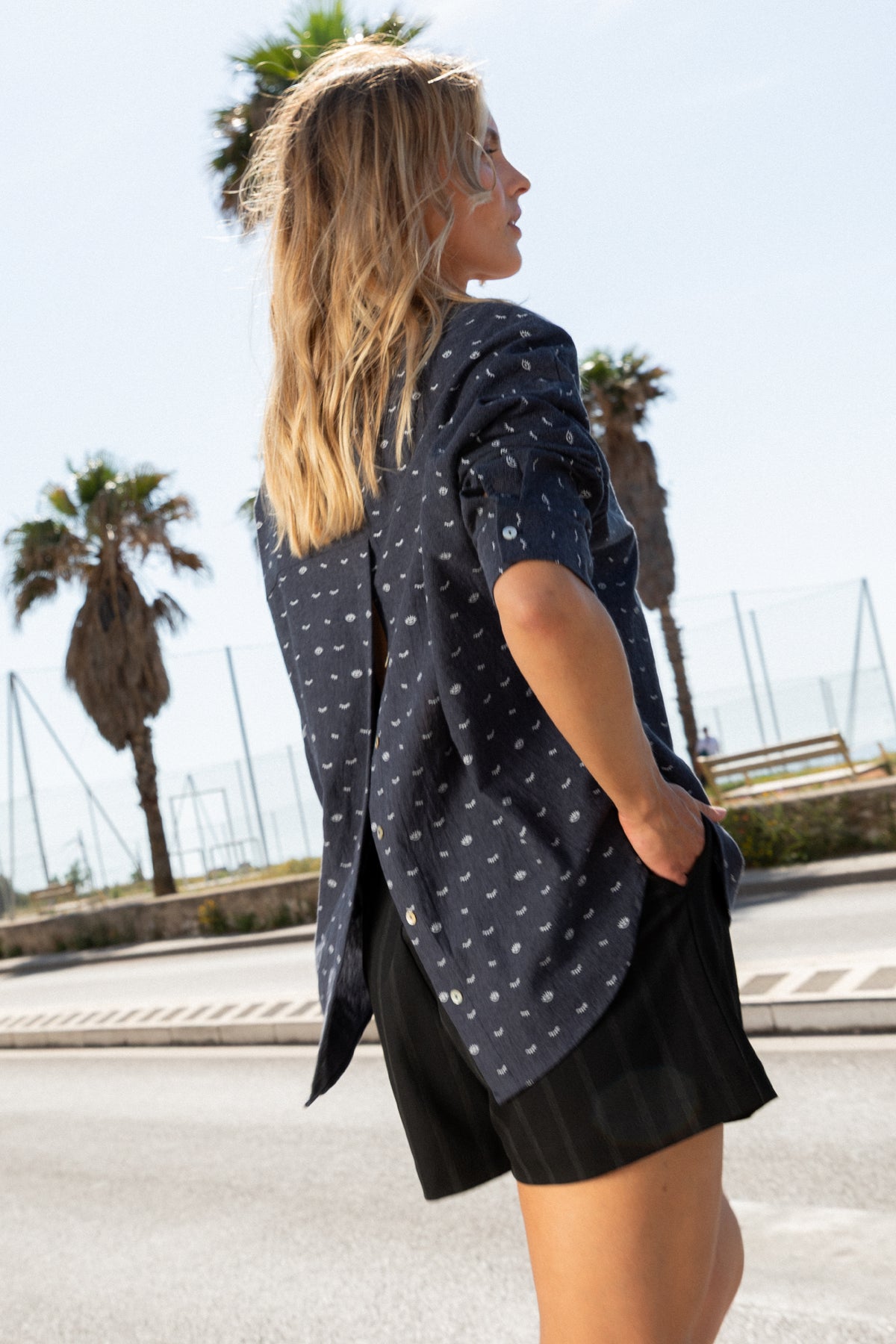 Chemise Cally carbon Eye
