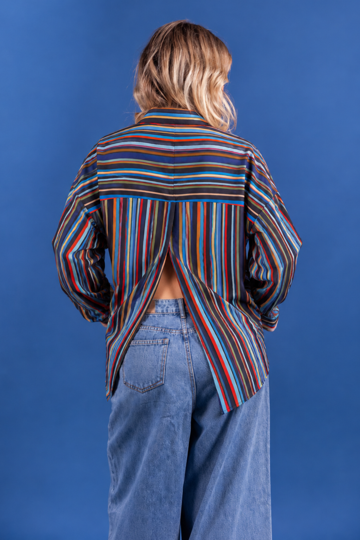 Chemise Cally • Rainbow Stripes