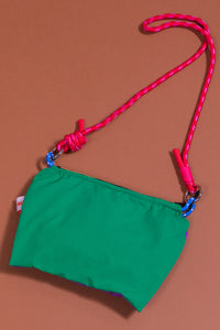 Sac Astrid vert & violet