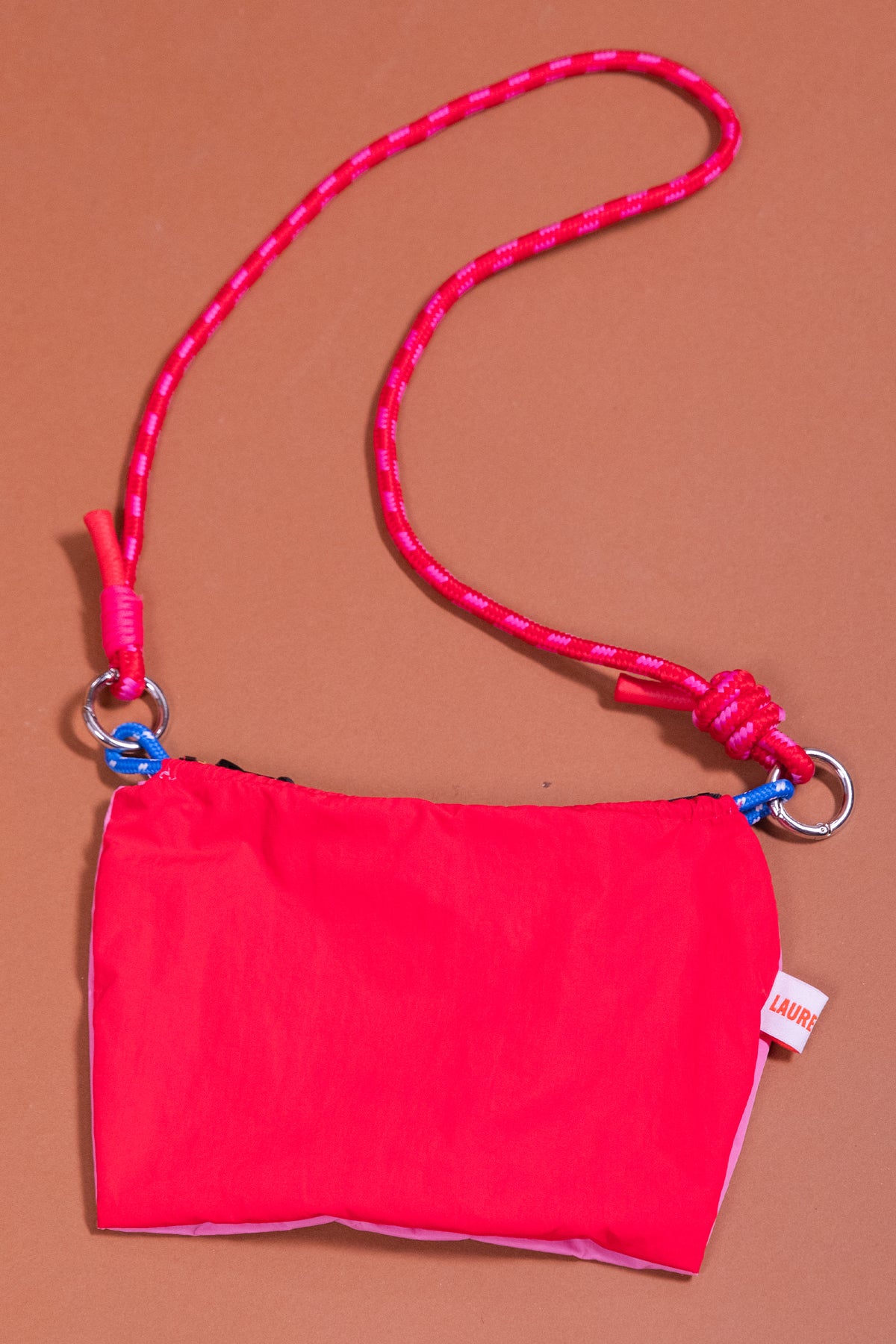 Sac Astrid rouge & rose