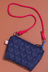 Sac Astrid cœurs matelassés