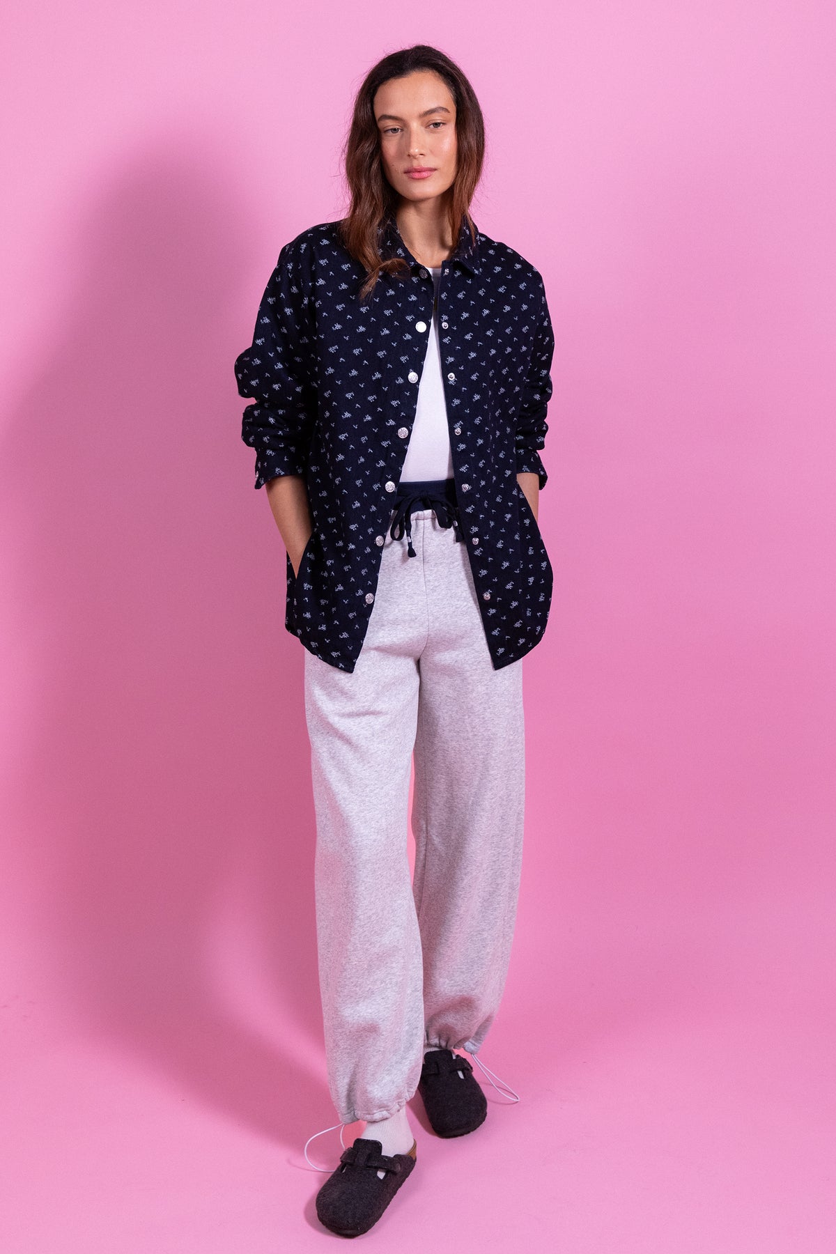 Veste Vlodia en jean brut brossé