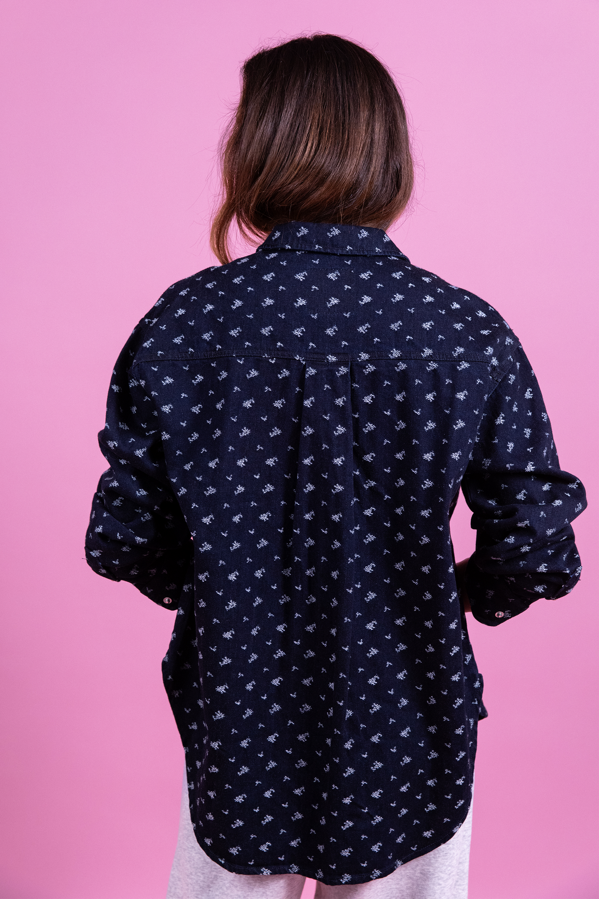 Veste Vlodia en jean brut brossé