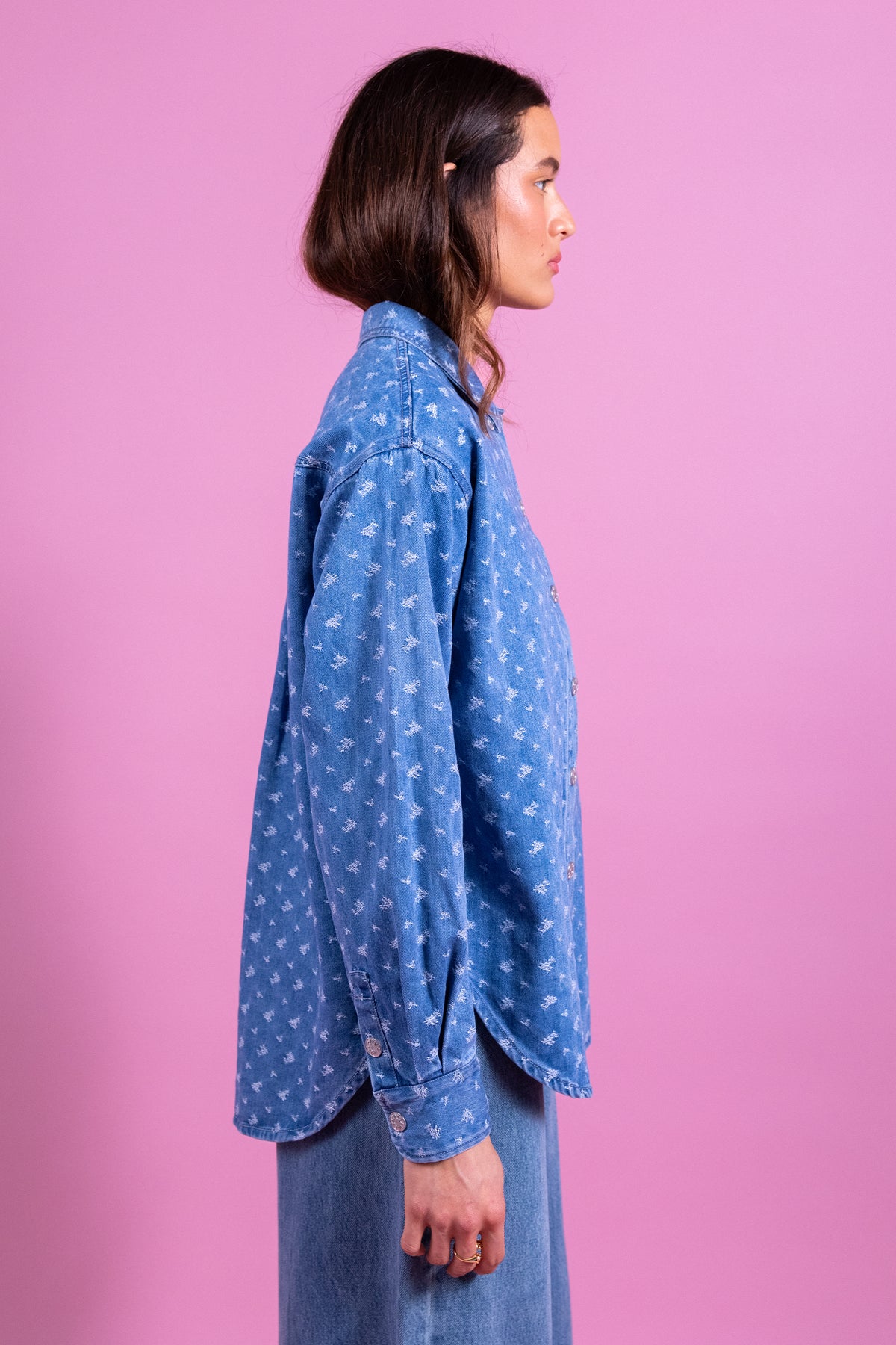Veste Vlodia en jean stone brossé