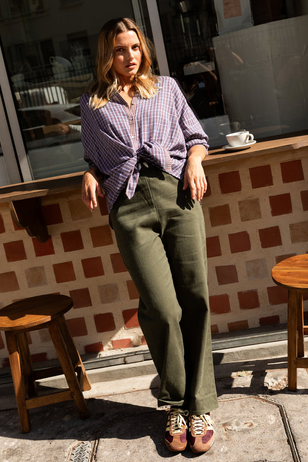 Pantalon Primo kaki