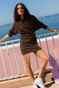 Renaud leopard dress