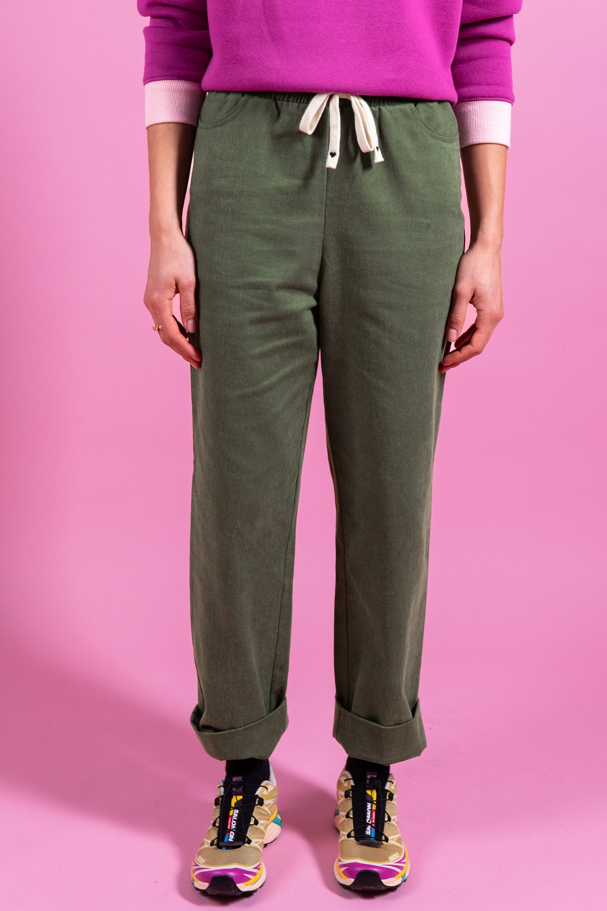 Pantalon Primo kaki
