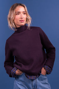 Pull Misha bordeaux
