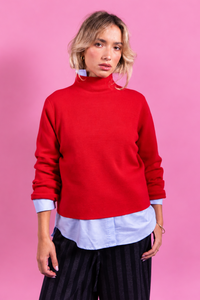 Pull Misha rouge