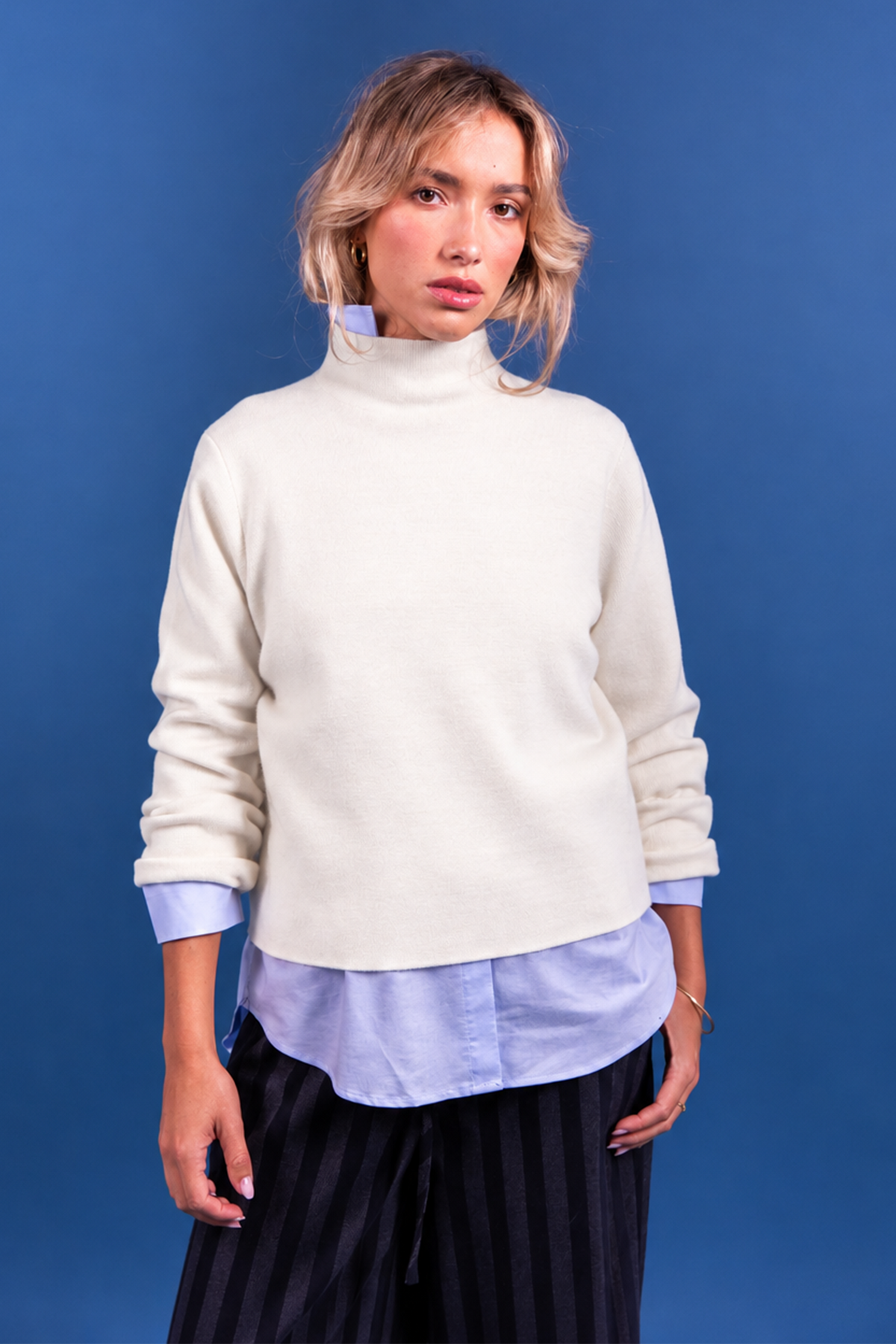 Pull Misha blanc